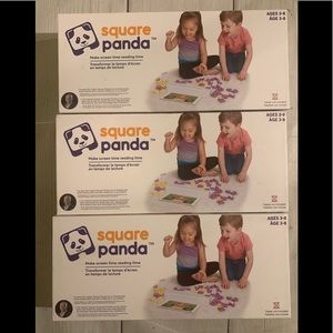 Square Panda 🐼 Children’s Multisensory 3D Letters Phonics Playset